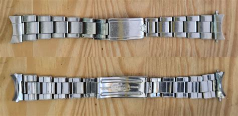 Togliere maglia a bracciale Rolex rivettato 7206.